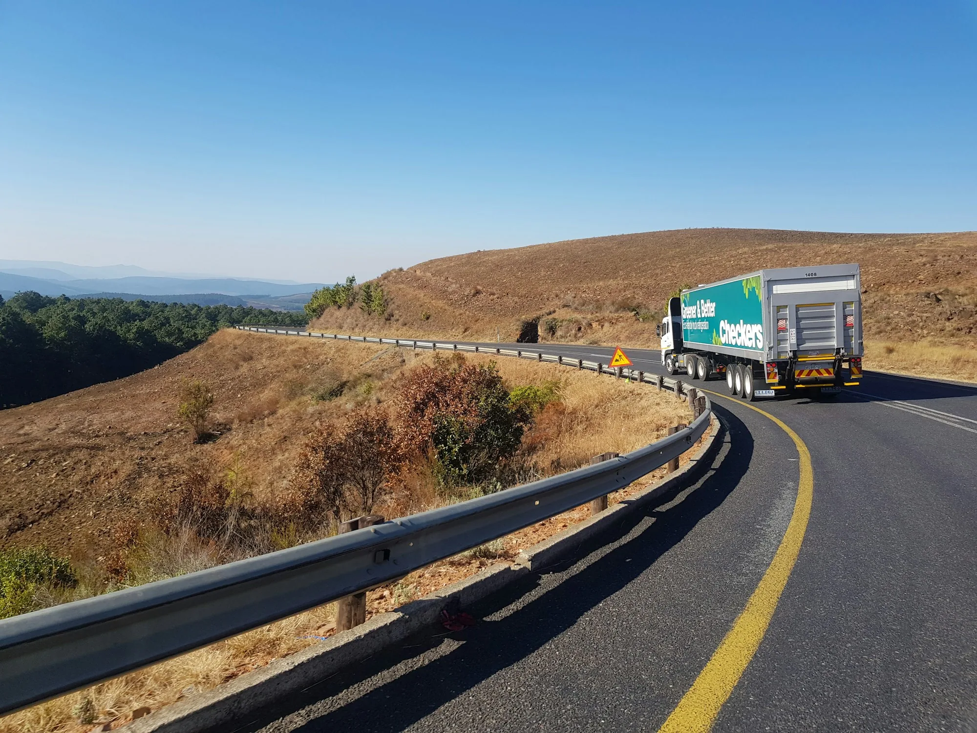 Mountain road practice